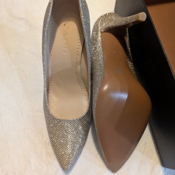 Coach Addie Gold Size 7 new with tags - Picture 6 of 7